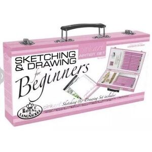 Royal & Langnickel Pink Sketching and Drawing Set